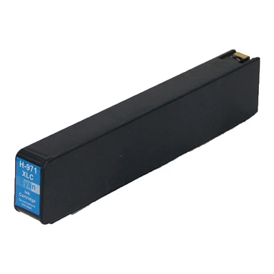 L-ink HP 971XL Cartouche à Jet d'encres Cyan à Rendement Élevé Compatible (CN626AM)