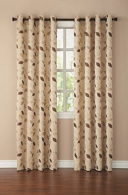 Draperie jacquard à feuilles Jacquard