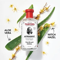 THAYERS Astringent Original formule à l'hamamélis et à l'aloès 355ml Astringent pour le visage