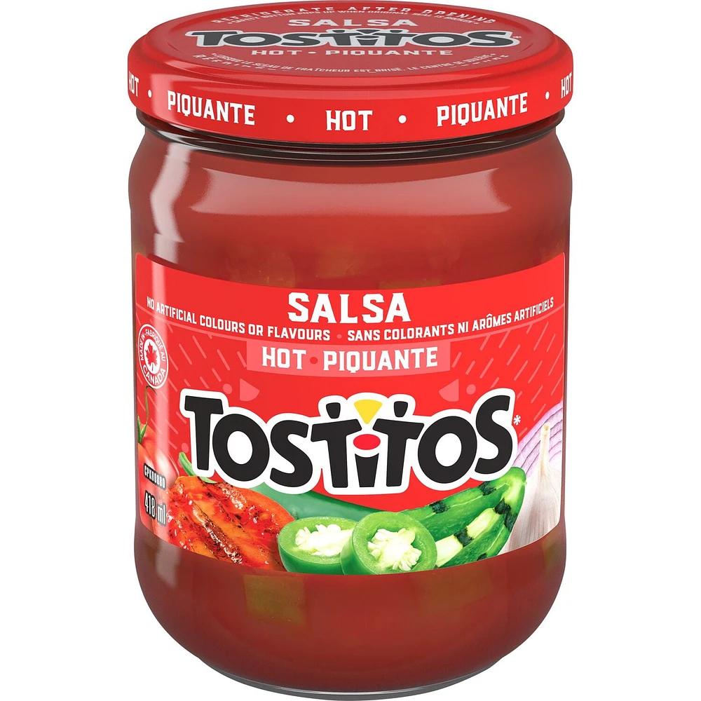Tostitos salsa Piquante. 418 ml.