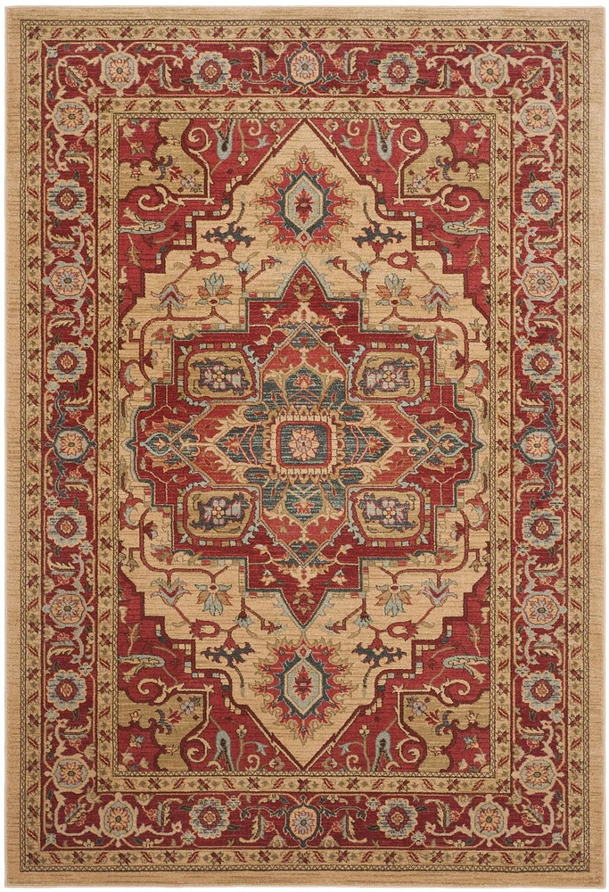 Safavieh Mahal Oswin Floral Bordered Area Rug