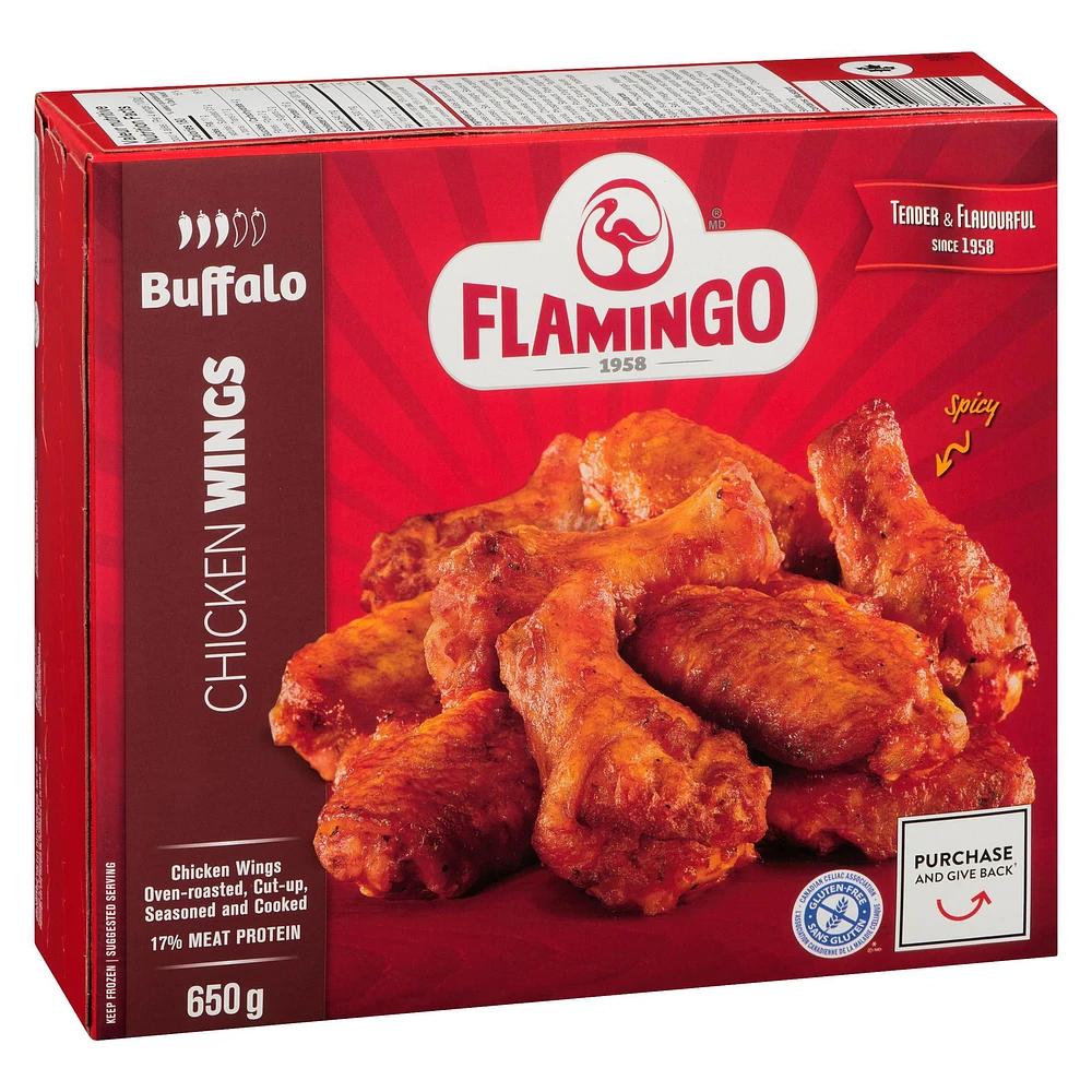 Flamingo Buffalo Chicken Wings