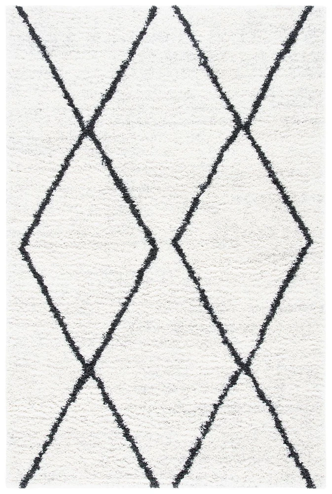 SAFAVIEH August Delroy Solid Plush Shag Area Rug