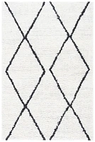 SAFAVIEH August Delroy Solid Plush Shag Area Rug