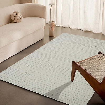 Rug Branch Maya Modern Boho Beige Grey Indoor Hand-Tufted Area Rug