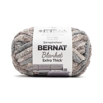 Bernat® Blanket Extra Thick™ Yarn, Polyester #7 Jumbo, 21.2oz/600g