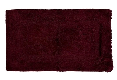 Wine Essential Cotton Indoor Bathmat – 20 Inch x 30 Inch, Soft and Absorbent, Stylish Bathroom Rug