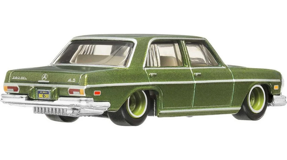 Hot Wheels Car Culture Mercedes 280 SEL Véhicule Circuit Legends