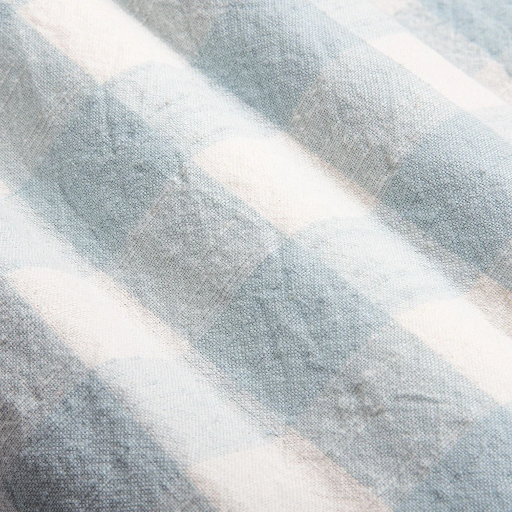 FRAÎCHE Spring Blue Gingham Kitchen Towels, 3 pack, One Size