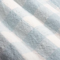 FRAÎCHE Spring Blue Gingham Kitchen Towels, 3 pack, One Size