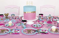 8 assiettes à dîner en papier LOL surprise, 7 po Les assiettes jetables