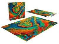 Buffalo Games - Le puzzle Color Explosion - Swirl Patina - en 300 pièces