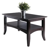 Winsome Camden Coffee Table Coffee Finish