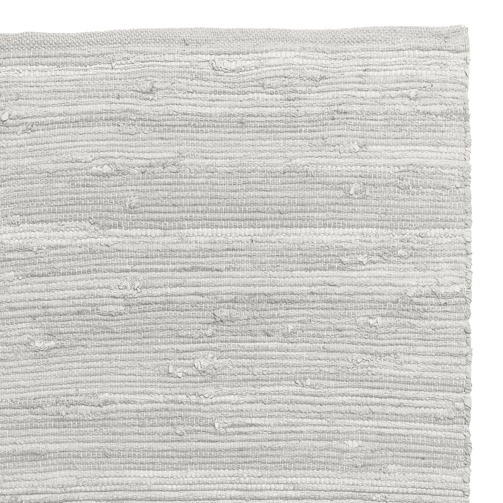 Fabstyles Cotton Solid Rug, Area Rag Rug for Living Room, Hallway, Patio