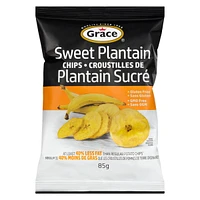 Grace Sweet Plantain Chips, 85g Bag, Grace Sweet Plantain Chips, 85g Bag