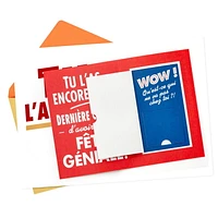 Carte comique de fête – Hallmark (Ne regarde pas à l'intérieur de cette carte)