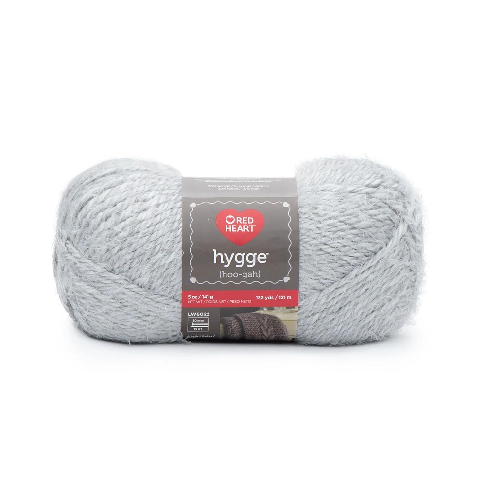 Fil Red Heart® Hygge™, Acrylique-Nylon #5 Encombrant, 5oz/141g, 132 Verges Fil ultra doux et drapé