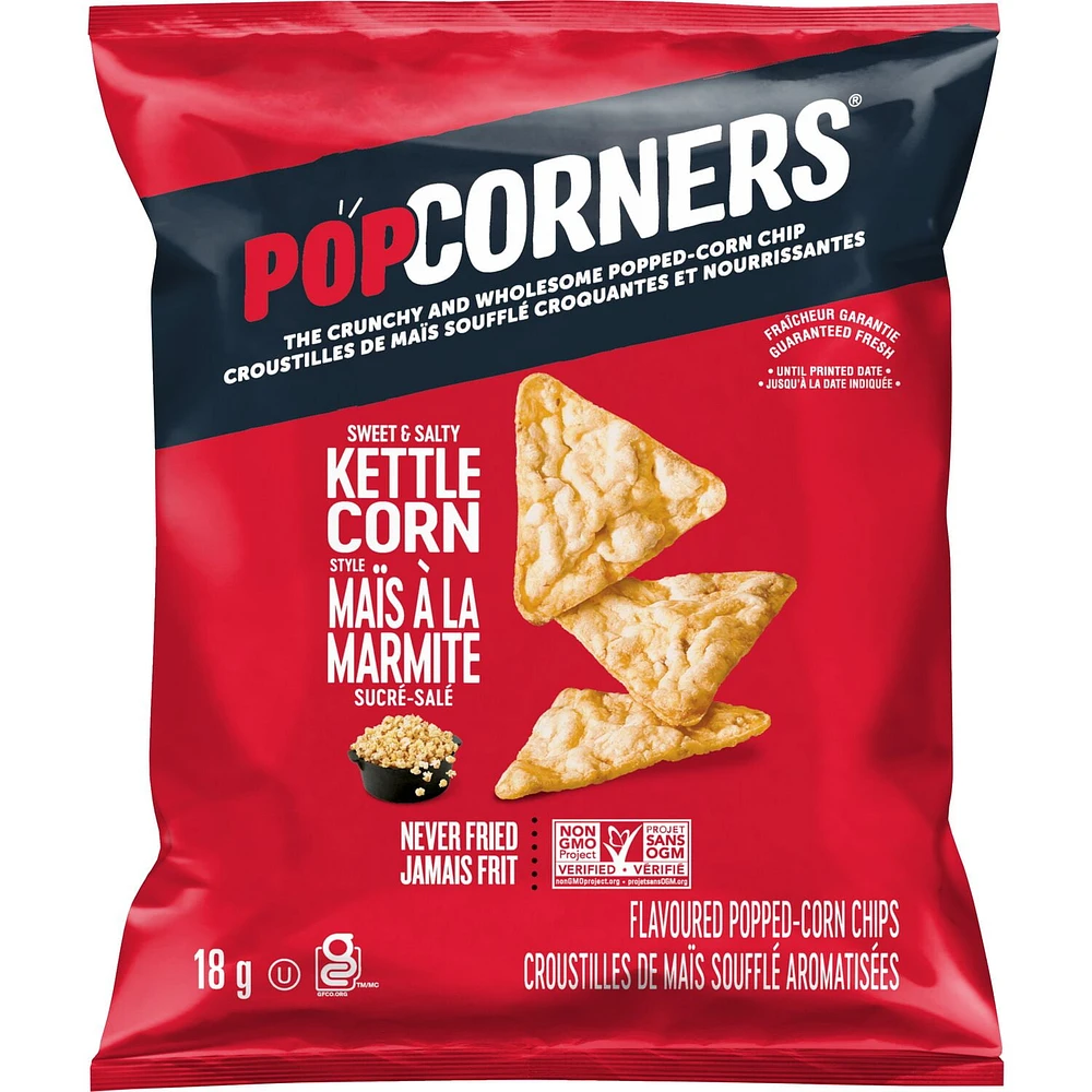 PopCorners Variety Pack flavoured popped-corn chips, 270GM
