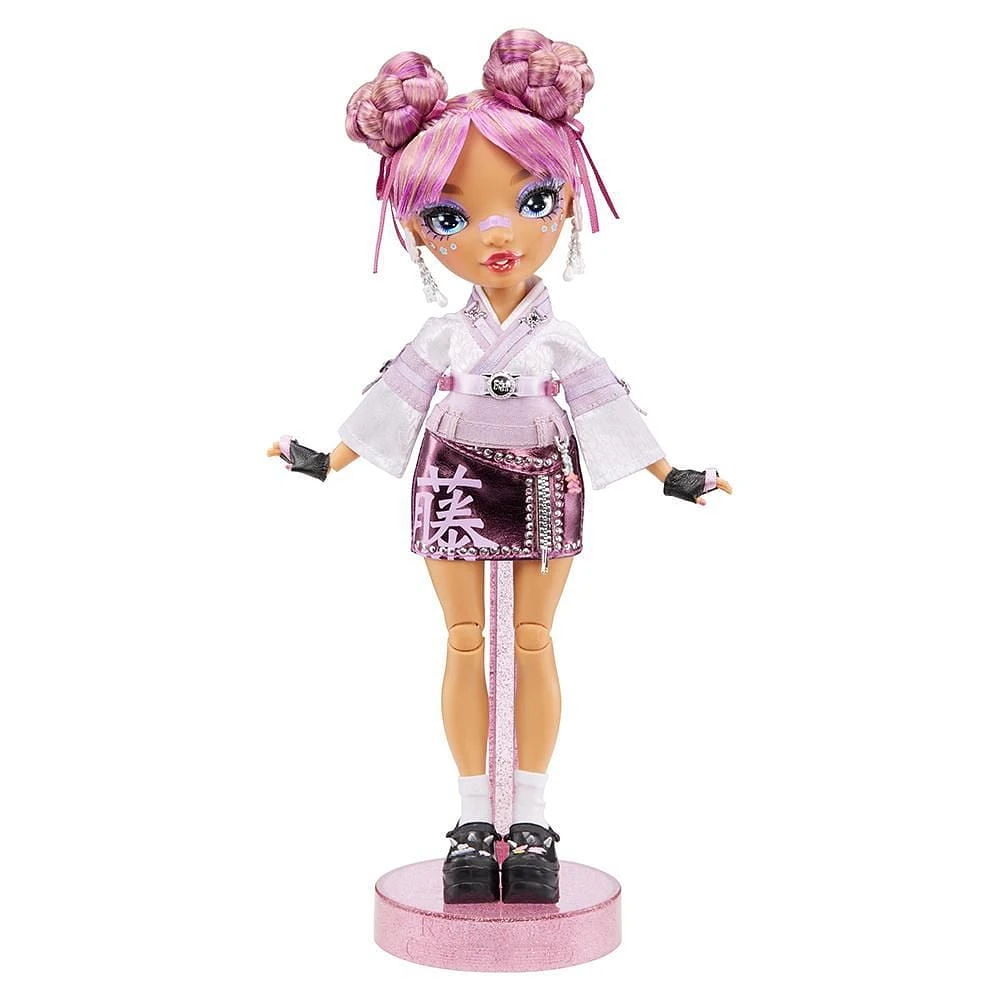 Rainbow High Lila Yamamoto – Poupée-mannequin violet et mauve
