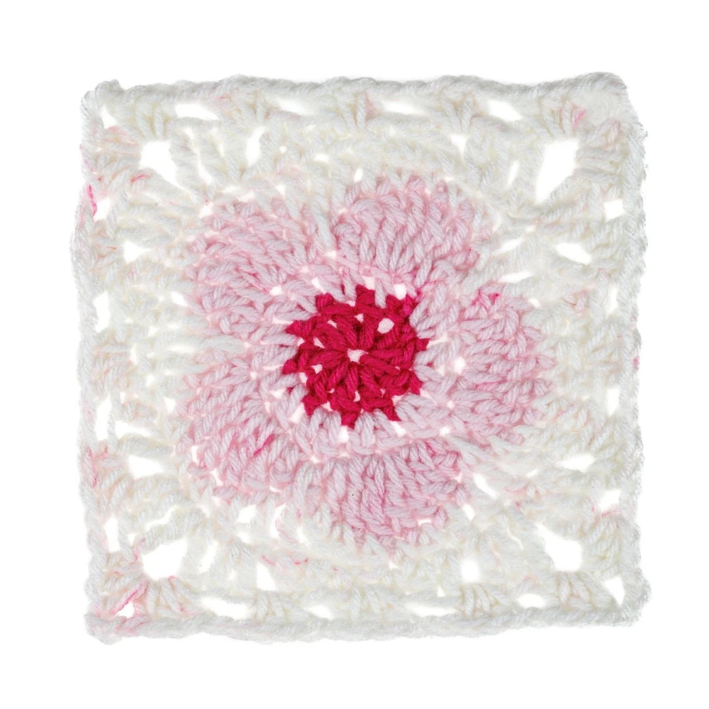 Red Heart® All In One Flower Power™ Fil acrylique peigné n° 4 (moyen), 8,8 oz/250 g, 417 yards