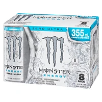 MONSTER ENERGY Ultra Zero, 355mL, 8 Pack, 355mL, 8 Pack <br>56¢/100mL