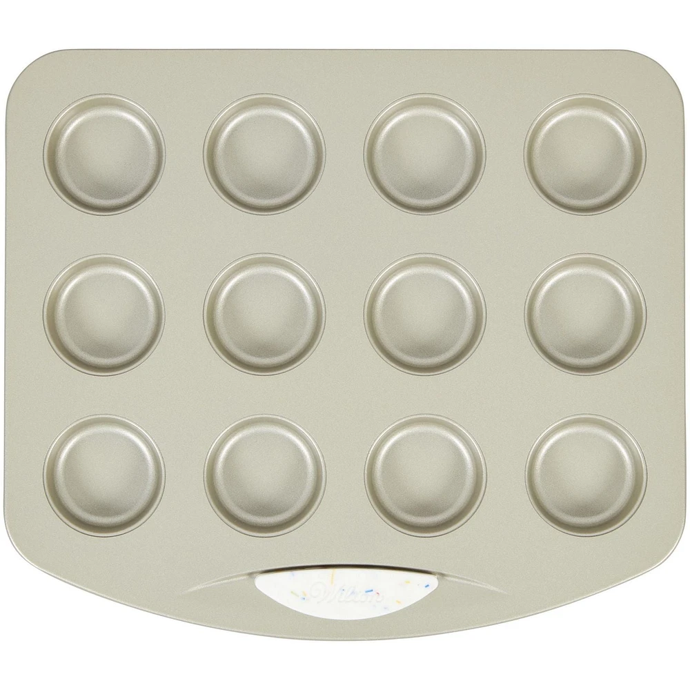 Moule pour mini-ronds antiadhésif Daily Delights Wilton Moule pour 12 gâteaux ronds