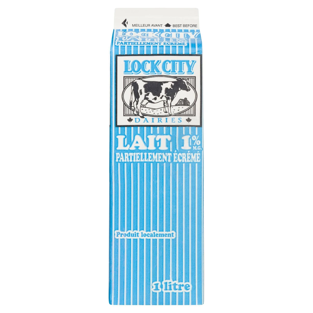 1L 1% Lock City Dairies Milk, 1L 1% Lock City Dairies