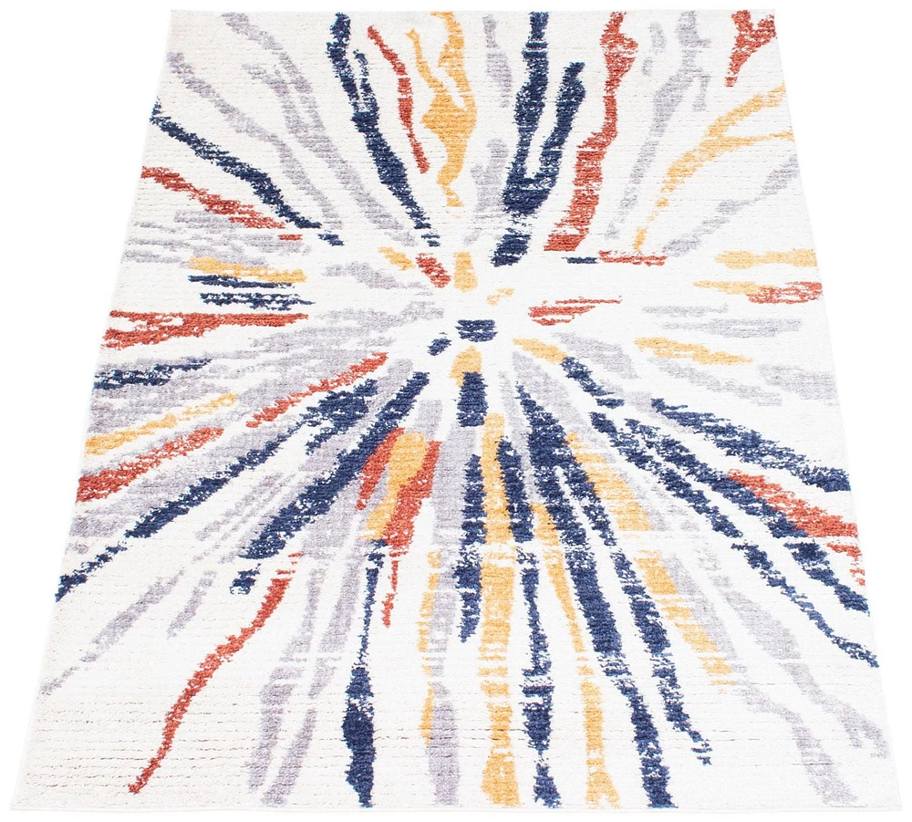 Tapis ECARPET Modern Intérieur Super Doux  Collection Sunburst