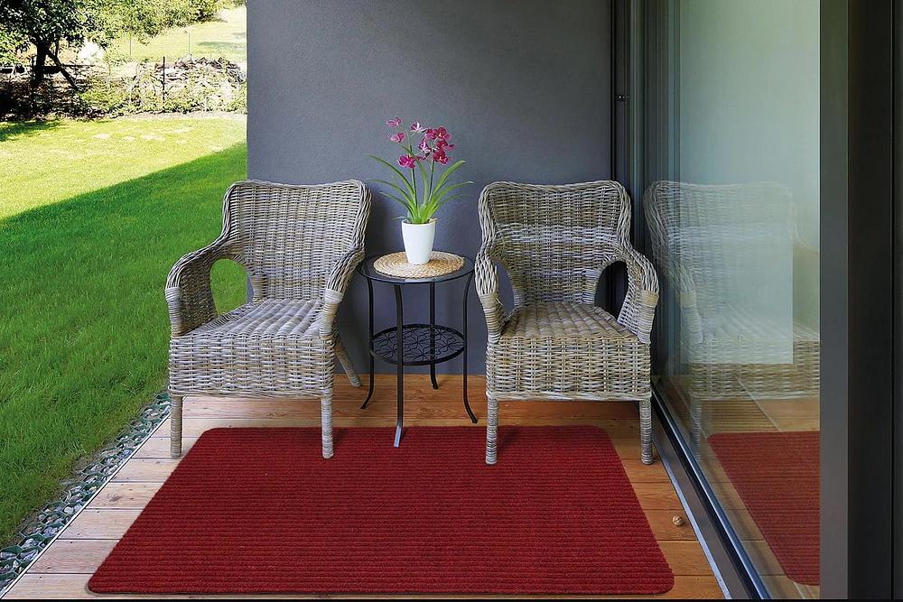 Ottomanson Lifesaver Collection Utility Ribbed Stair Tread