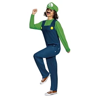 Super Mario Bros. Luigi Elevated Classic Adult Costume