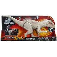 ​​Jurassic World Destroy ‘N Devour Indominus Rex Dinosaur Action Figure with Motion, Sound and Eating Feature, Toy Gift