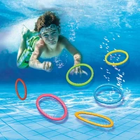 Play Day Dive Rings Six Pack Summer Time Pool Fun Ages 3+