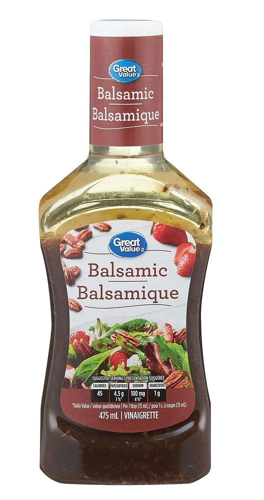 Great Value Balsamic Vinaigrette