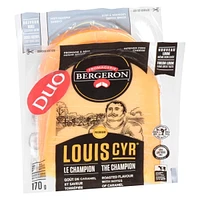 Fromagerie Bergeron Louis Cyr Duo 36 % M.F. Ripened Firm Cheese, 170 g