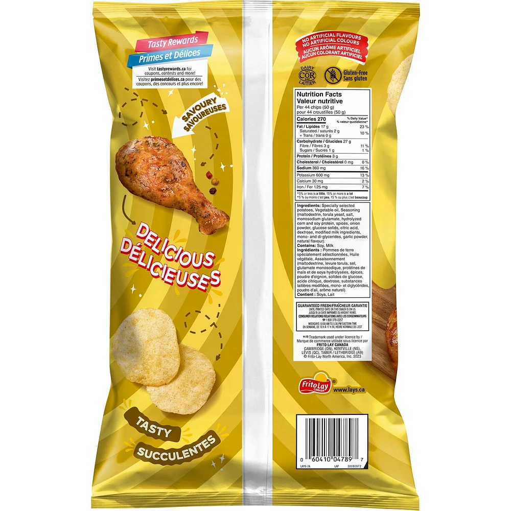 Lay's Roast Chicken flavoured potato chips, 235g