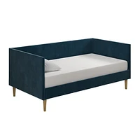 DHP Franklin Mid Century Upholstered Daybed