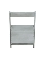 Ensemble de Table Carrée Trois Pièces Holden Grey