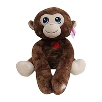 WAY TO CELEBRATE une grande peluche de singe à bras long, 14 pouces