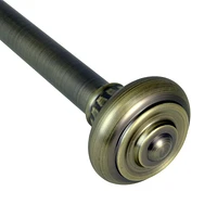 Versailles' Adjustable Royal Finial Rod Set 28in -  48in