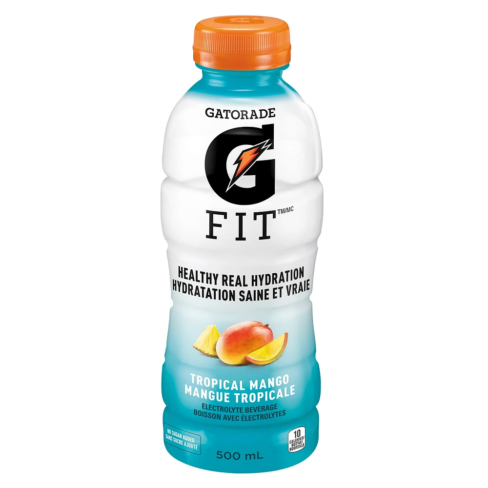 Gatorade G Fit Tropical Mango 500mL, Gatorade G Fit Tropical Mango 500mL Bottle