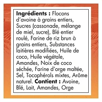 Quaker Céréales granola Croque Nature Légères et croustillantes Saveur Miel et noix 400g