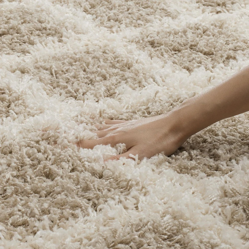 Safavieh Layla Tapis Géométrique Shag