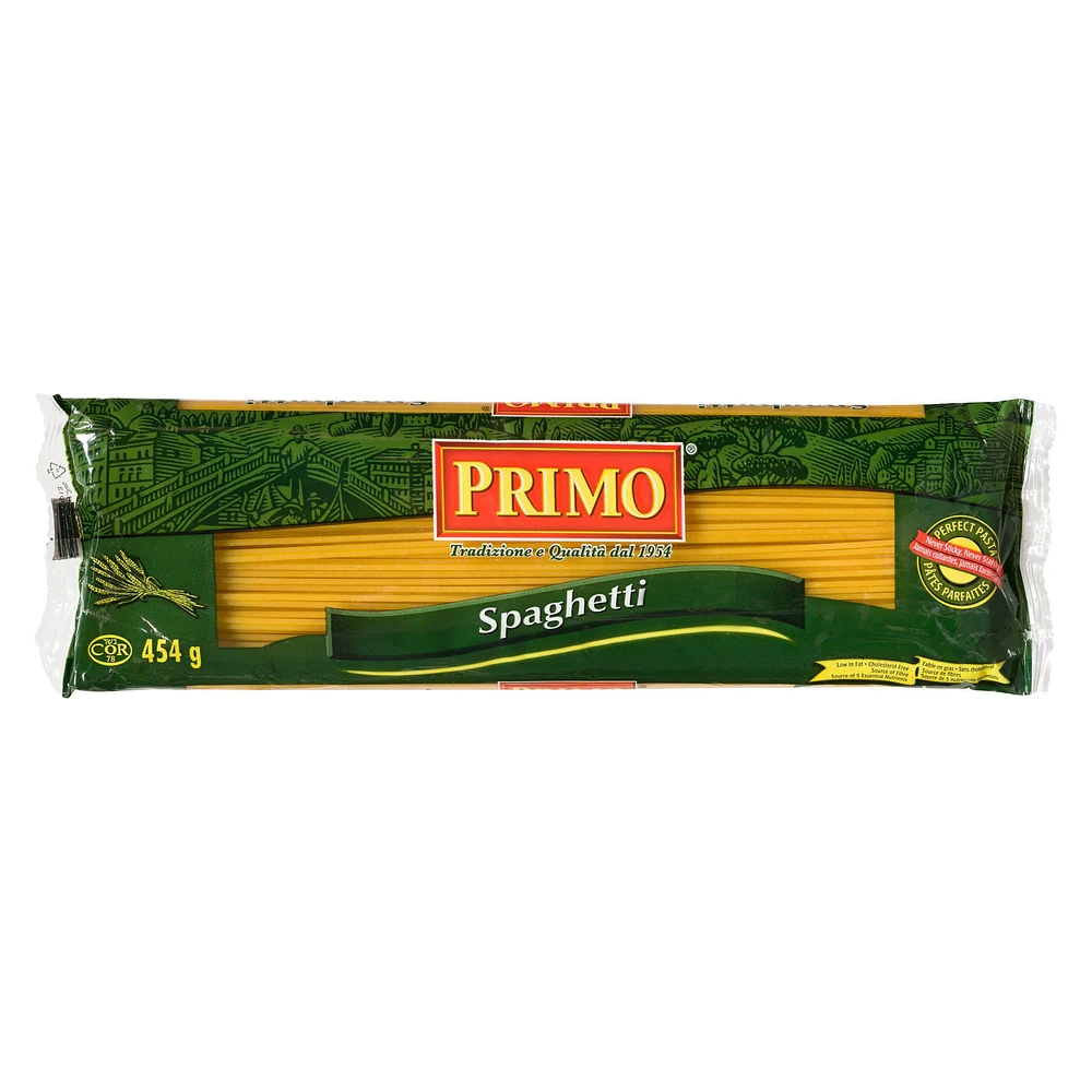 PRIMO SPAGHETTI, SPAGHETTI