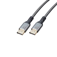 BlueDiamond câble PRO DisplayPort 8K - Ultra HD - 32.4Gbps - HDR Dynamique - DP 1.4 - 8K@60Hz, 4K@144Hz, 15pi