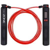 GoZone Cordless Jump Rope – Red/Black, With digital counter