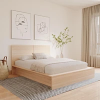 Nexera James Platform Bed with Headboard