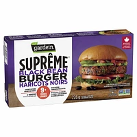 GR SPRM BRGR BLK BN, Gardein Suprême™ Black Bean Burger 226 g