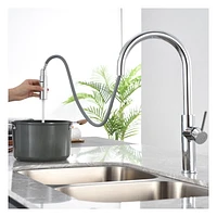 Le robinet de cuisine à bec rétractable d'akuaplus®, ABA