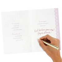 Carte Hallmark pour shower de bébé – fille (Un des plus doux cadeaux de la vie)