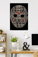 Friday The 13th - Text Mask Wall Poster, 22.375" x 34"